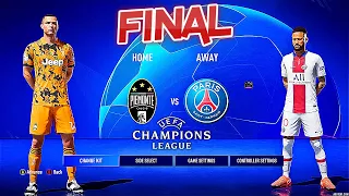 PSG - JUVENTUS | Final Champions League Ultimate Difficulty Next Gen MOD PS5 No Crowd