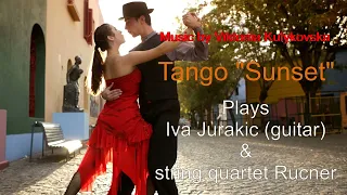 "Tango "Sunset" by V.Kulykovska, guitar and string quartet