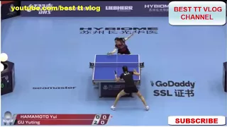 Gu Yuting vs HAMAMOTO Yui - 2017 Austrian Open WS R16