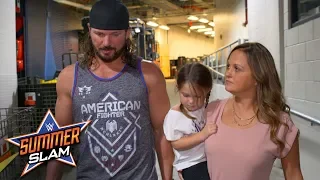 AJ Styles apologizes to his family for losing his cool vs. Samoa Joe: Exclusive, Aug. 19, 2018
