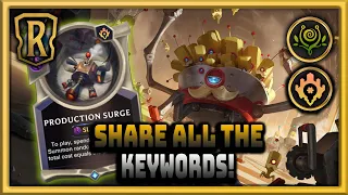 So Many Ways To Share Keywords! | Viktor & Heimerdinger Adaptatron 3000 Deck | Legends of Runeterra