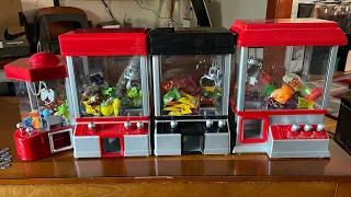 Toy Claw Machine/Candy Grabber Arcade Collection