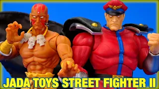 Round 3! Fight! Jada Toys Street Fighter II Dhalsim and M. Bison Ultra Action Figure Review