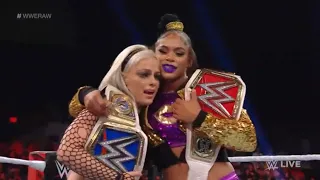 Bianca Belair Entrance + Helps Liv Morgan - RAW: July 4, 2022