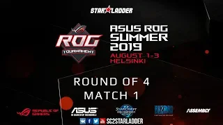 2019 Assembly Summer Ro4 Match 1: Solar (Z) vs Zest (P)