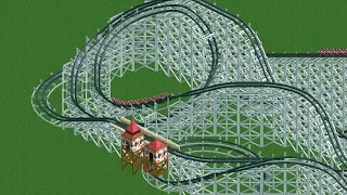 Cyclone at Crystal Beach Recreation - OpenRCT2