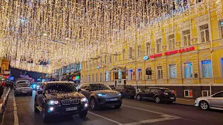 Звёздное небо огней Харькова, Сумская! 4к