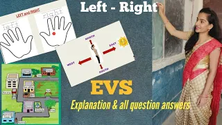 Class 3 EVS chapter - 22( LEFT RIGHT) Explanation with all important and NCERT questions.