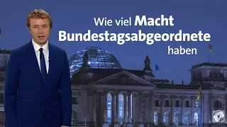 #kurzerklärt: Wie viel Macht Bundestagsabgeordnete haben