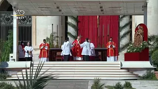 Messe des Rameaux et de la Passion du Seigneur présidée par le pape François à Rome