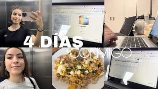 Productividad, organización, mucho trabajo y médicos | VLOG