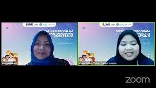 Sosialisasi Program Kampus Mengajar Angkatan 8