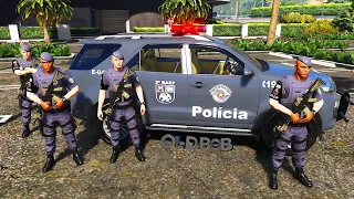 FUGA ALUCINADA 3º Batalhão de Ações Especiais de Polícia - BAEP | GTA 5 VIDA POLICIAL