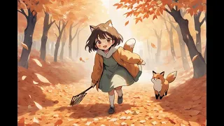 30 Minutes of Autumn Lofi Music with Anime Girl Vibes 🍂