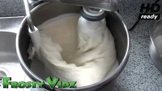 Pizza Dough Making at home in the Electrolux DLX mixer