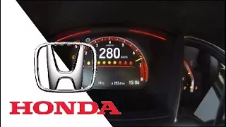 ➤ 2018 HONDA Civic Type-R 2.0 FL (320 HP) 0-100 km/h 0-200 km/h 0-280 km/h Acceleration & Top Speed