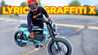 High Power, Low Noise: Lyric Graffiti X Electric Motorbike Full Review and Demo!