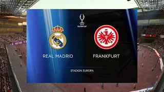 Real Madrid vs Eintracht Frankfurt | UEFA Super Cup - Final 10 August 2022 Full Match | PS5