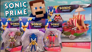 SONIC PRIME TOYS!! Sonic the Hedgehog NEW 2023 Figures, Pirate Ship Playset Jakks Netflix