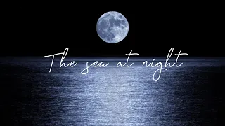 Relaxing Jazz piano｜5 mysterious songs｜The sea at night