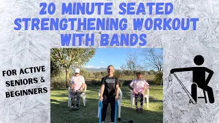 20 minute SEATED BAND Workout!