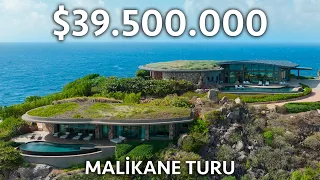 $39.500.000'lık Okyanus Manzaralı ULTRA Modern Malikane Turu