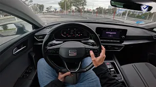 2022 Seat Leon DSG Style [1.0 TSI 110cv] | POV NATURAL Test Drive - AutoV - 63.000kms -