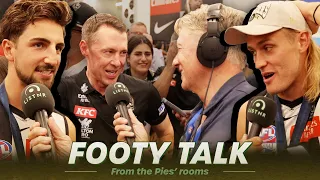 Roaming Robbo Gets Unleashed In Collingwood's Rooms After Winning The Premiership | Footy Talk