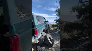 #camping in the #bronco I’m #bigbear. #offroad #shorts #fortheboys