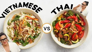 Same, same but different? Thai Beef Salad vs Vietnamese Chicken Salad | Marion's Kitchen