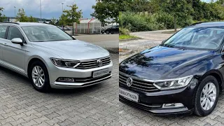 ОСМОТР ДВУХ Volkswagen Passat b8 Confortline на DSG  2016 и 2018 годов из Германии