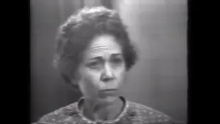 1960s Psychiatric Interview with Schizophrenic Woman