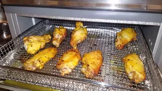 Cuisinart Air fryer Toaster Oven product test part 2 ( Cooking Air Fryer Wings)