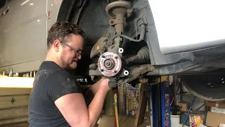 Replace hub assembly wheel bearing 2007 Saturn Ion