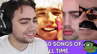 Mizkif Reacts to Top 150 Most Streamed Twitch Songs Of All Time [July 2020]