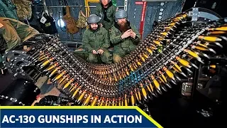 AC-130J Ghostrider Shows Off Its Power | AC 130 Gunships In Action