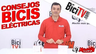 Bicis de asistencia Eléctrica. Consejos de uso y autonomía