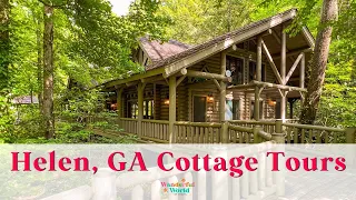 4 Creekside Cabins to Rent in Helen, GA: Smithgall-Woods Cottage Tours in Georgia's State Park