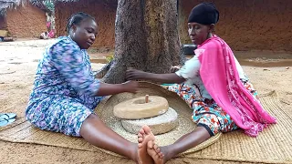 African Village Life//CookingTraditional African Food for Breakfast