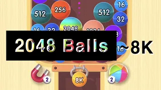 2048 Balls game ~8K no cut play(x3)