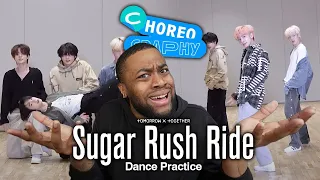 TXT 'Sugar Rush Ride' Dance Practice Reaction!