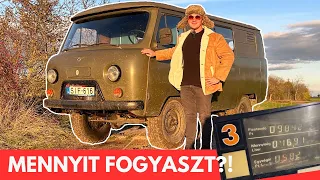 MENNYIT FOGYASZT AZ UAZ ?! | UAZOS TÚRA SÁROSPATAK környékén