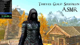 Skyrim ASMR | Speedrunning the entire Thieves Guild Questline 💎💰