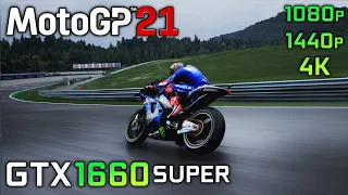 MotoGP 21 : GTX 1660 Super | 1080p 1440p 4K | Gameplay Benchmark