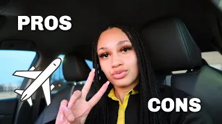 PROS AND CONS OF BEING A FLIGHT ATTENDANT!✈️ | 2022