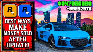 This Is So SIMPLE.. The BEST WAYS To Make Money SOLO After UPDATE in GTA Online! (GTA5 Fast Money)