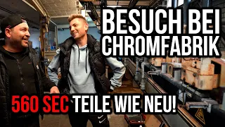 LEVELLA | Neues Leben für die alten 560 SEC Teile! - Zu Gast bei "Chromfabrik"