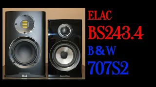 ELAC　BS243.4　VS　B＆W　707S2　LUXMAN　L-590AXⅡで聴く