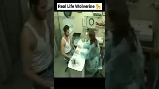 Real Life Wolverine 🐅#shorts #marvel #trending