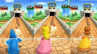 Mario Party 9 Step It Up - Peach vs Daisy vs Shy Guy vs Kamek Master Difficulty | Cartoons Mee